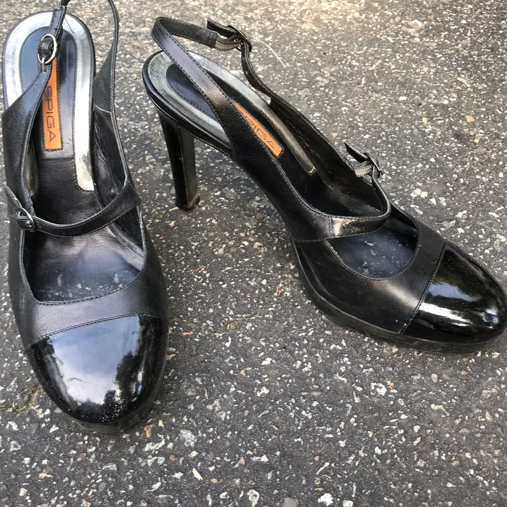 Slingback heels